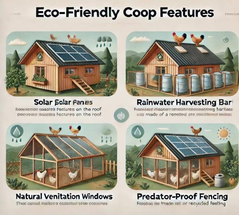 Carousel of Eco-Friendly Coop Features